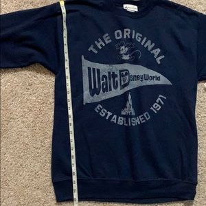 walt disney world pennant sweatshirt